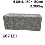 Jardiniere si ghivece din beton si marmura